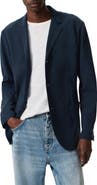 rag & bone Achilles Navy Cotton Blend Knit Sport Coat