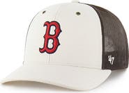CARHARTT X 47 Men's Carhartt x '47 Natural/Brown Boston Red Sox Undyed Trucker Adjustable Hat
