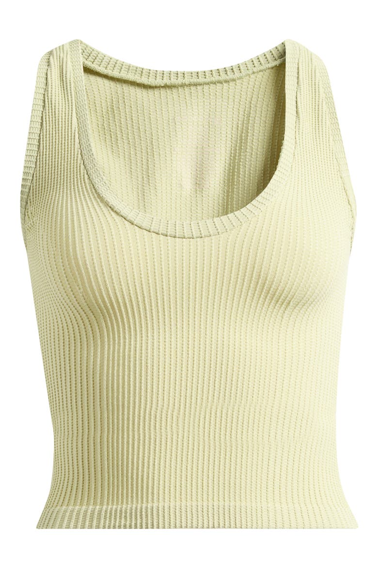 Clean Slate Crop Tank, Main, color, FRESH GREEN