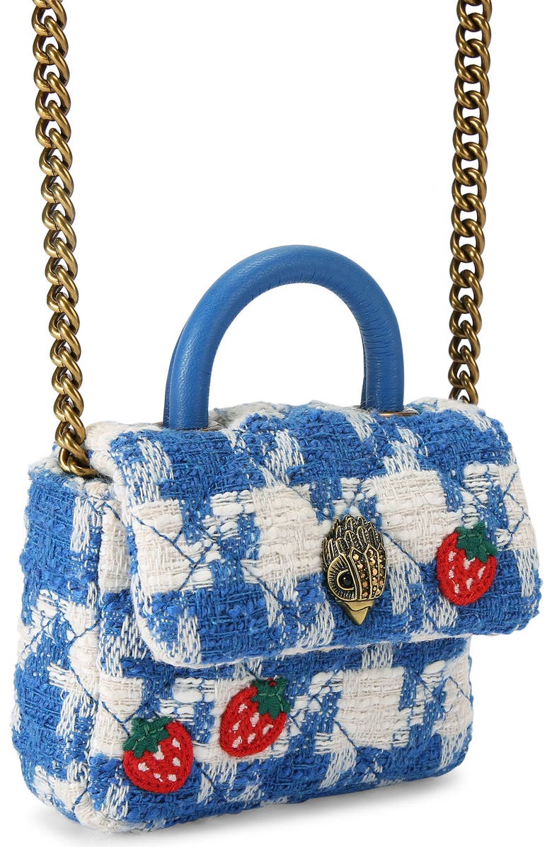 Kurt Geiger London Micro Kensington Top Handle Bag, Alternate, color,