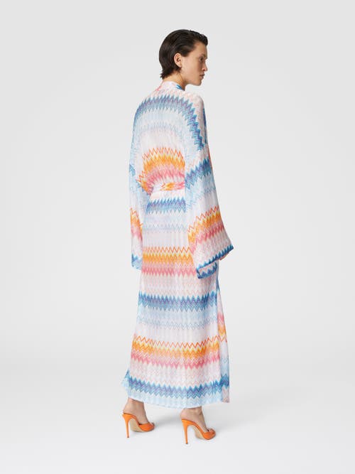 Missoni Zigzag Lamé Cover-up In Multicoloured