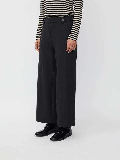 MaPaxora Cropped Wide Leg Pants
