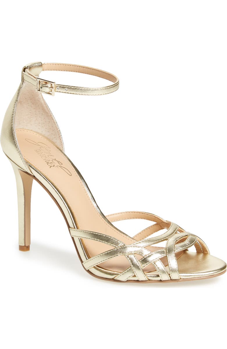 Jewel Badgley Mischka Haskell II Strappy Sandal, Main, color,