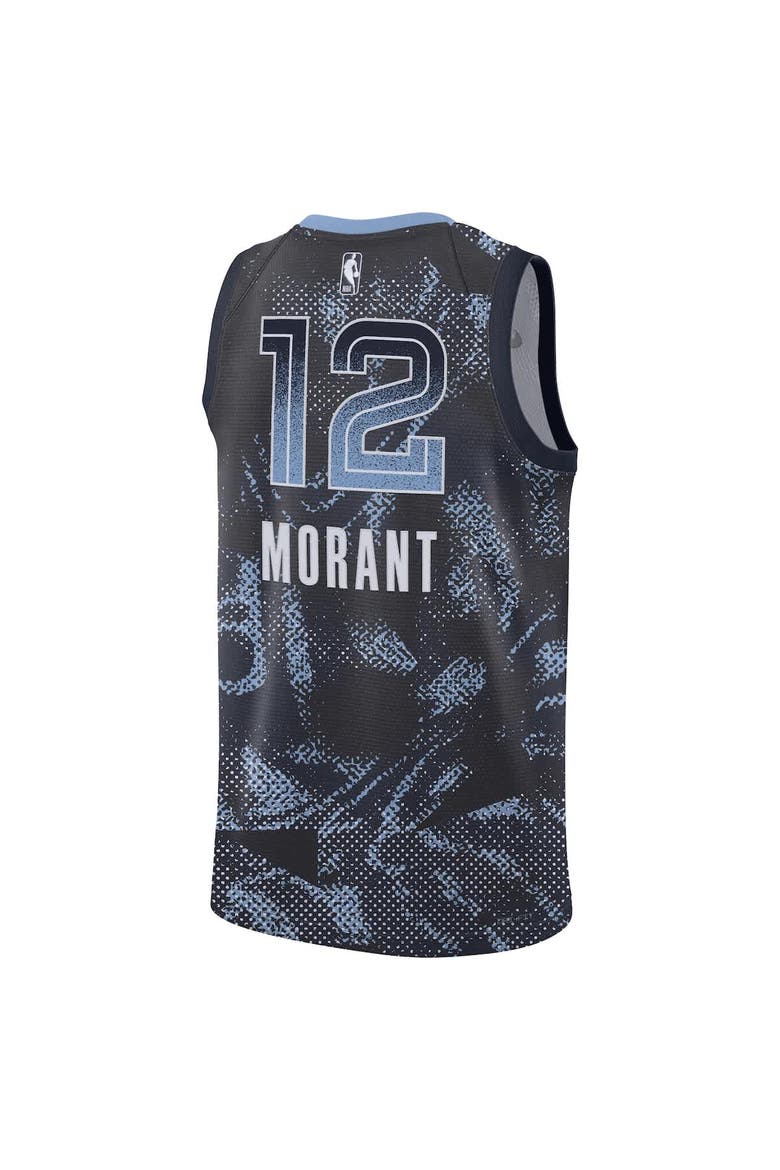 Unisex Nike Ja Morant Navy Memphis Grizzlies 2025 Select Series Swingman Player Jersey, Alternate, color, Navy