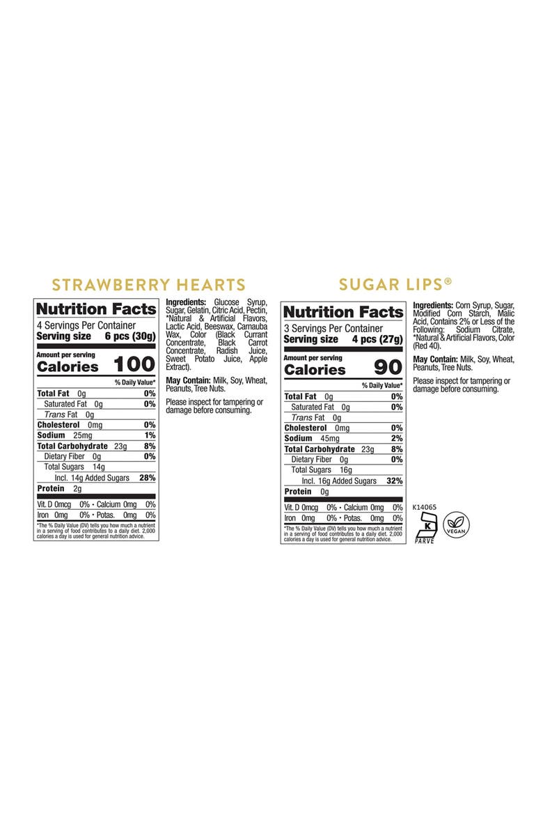 sugarfina Love 2-Piece Candy Cube Heart Set, Alternate, color, 