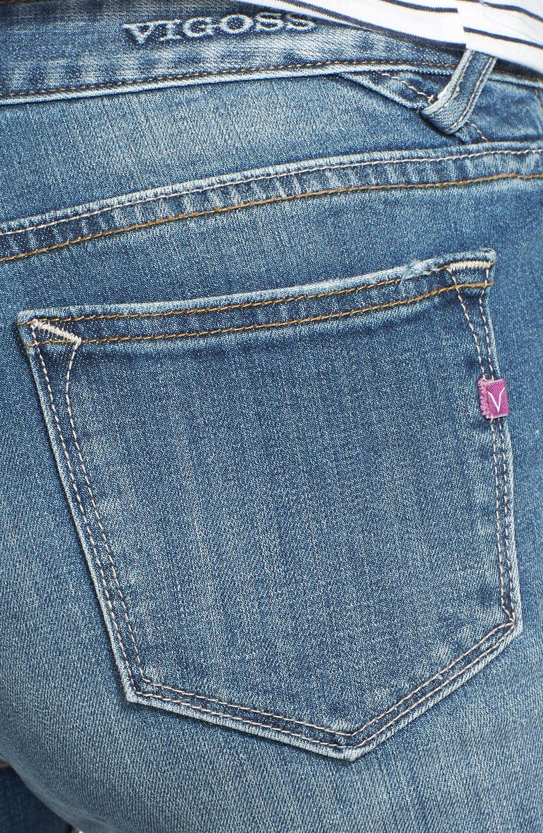 Vigoss High Waist Skinny Jeans, Alternate, color, 