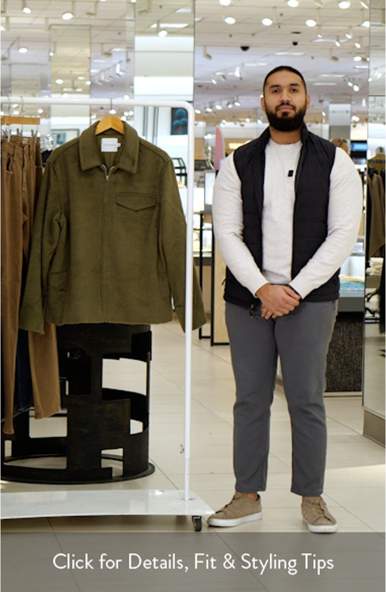 Textured Zip Shacket, sales video thumbnail