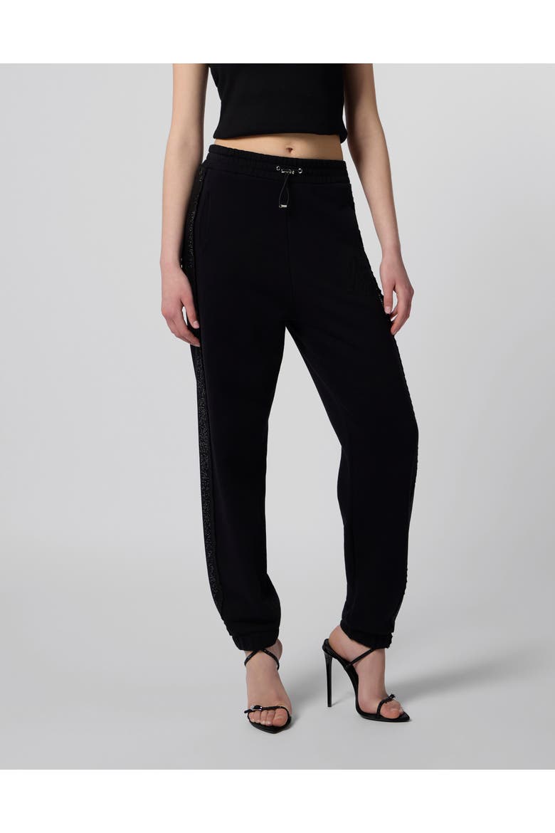 Joggers Strass Band Women, Main, color, black
