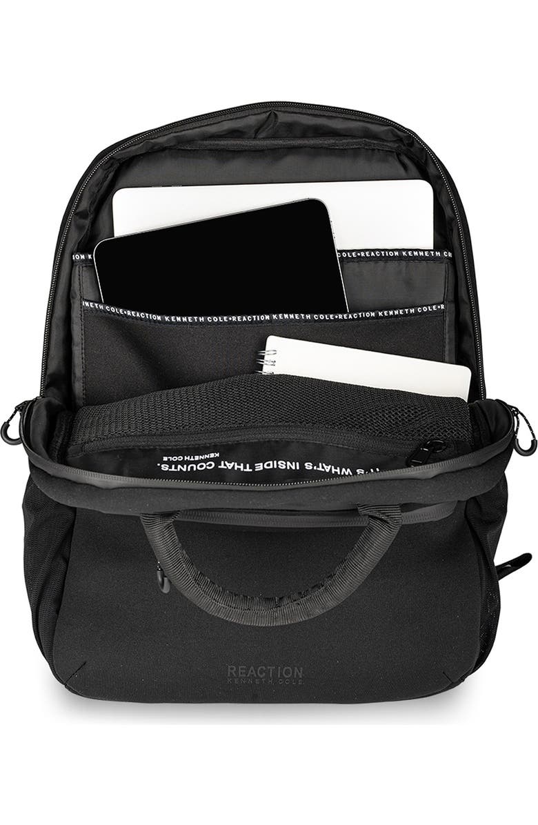 Kenneth Cole Logan Backpack, Alternate, color, Black