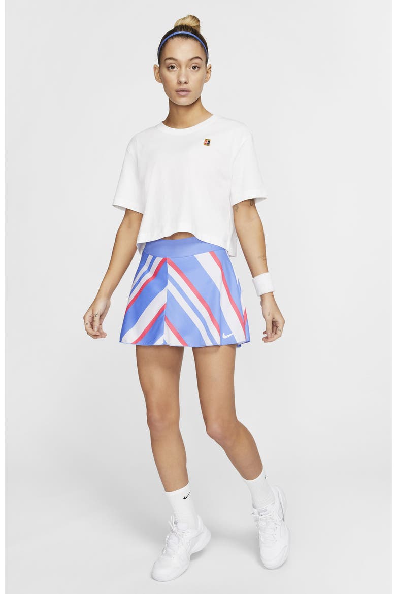 Court Dri-FIT Tennis Skirt, Alternate, color, ROYAL PULSE/ WHITE