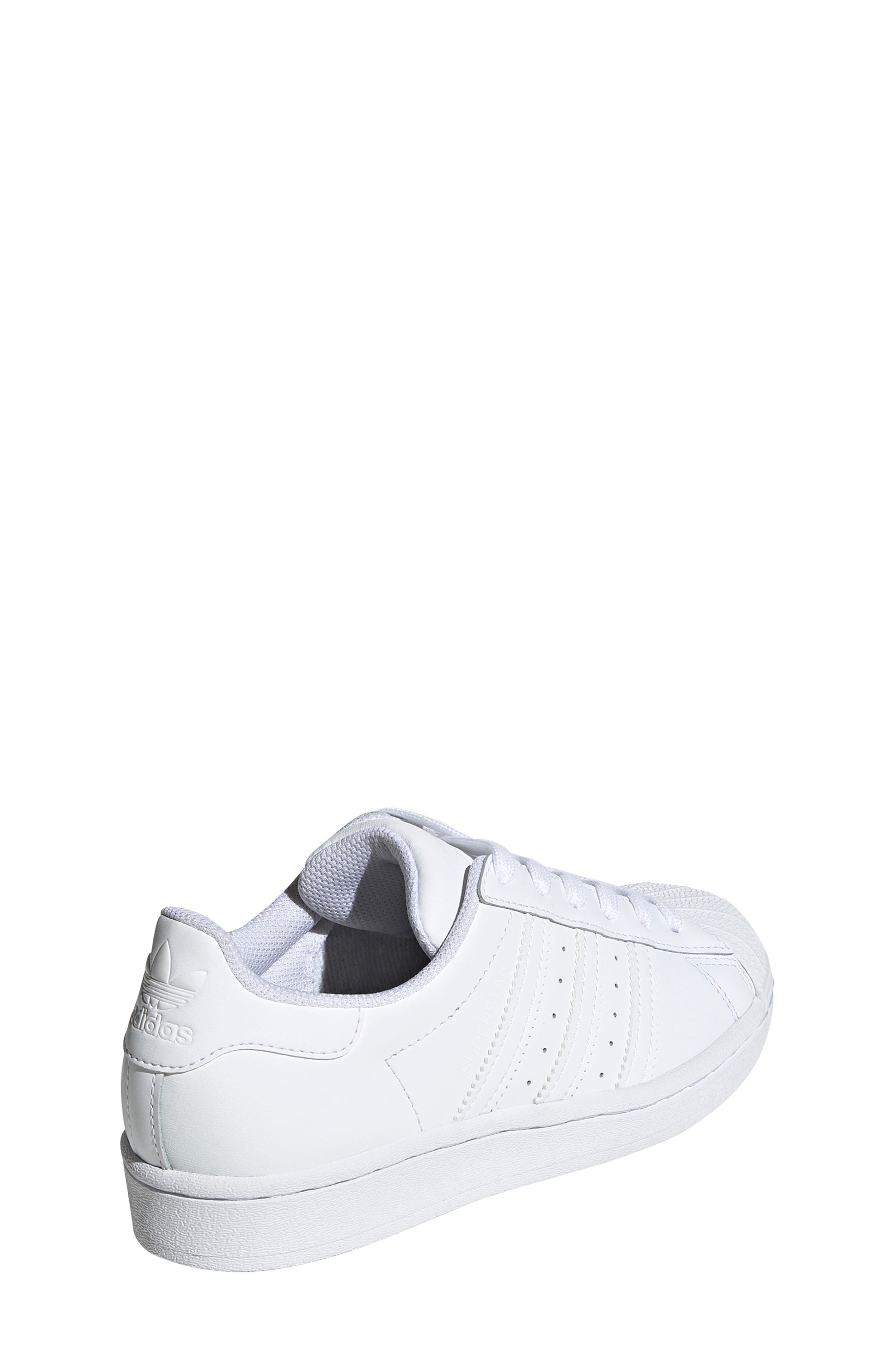 Superstar Sneaker, Alternate, color, WHITE/ WHITE