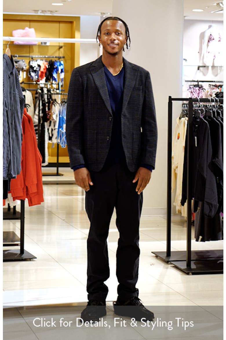 Villa Plaid Knit Wool Blend Sport Coat video