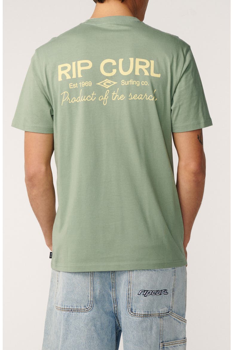 Pacific Rinse Pocket Graphic T-Shirt, Alternate, color, SAGE