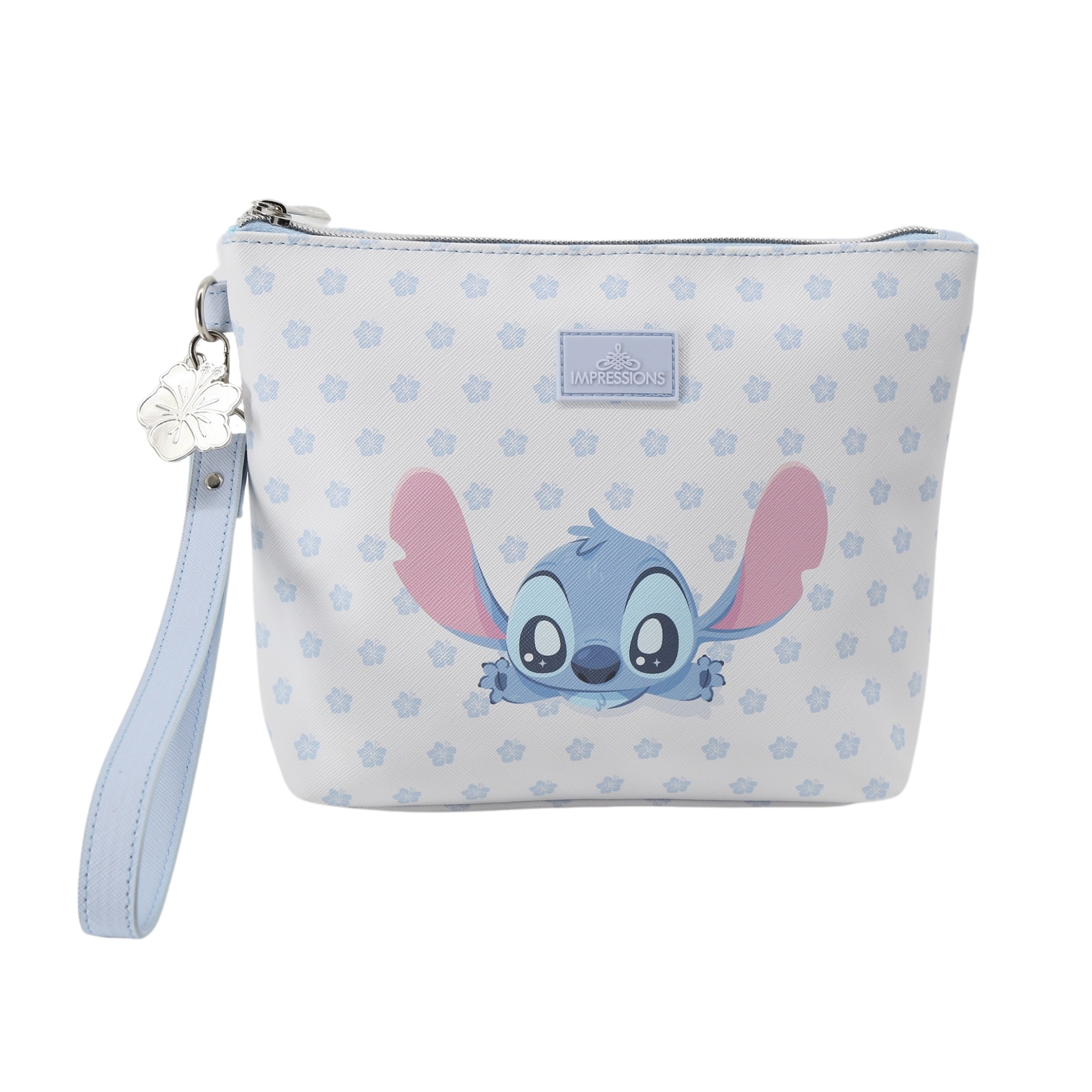 Impressions Vanity Disney Stitch Cosmetic Pouch - Faux Saffiano | Nordstrom