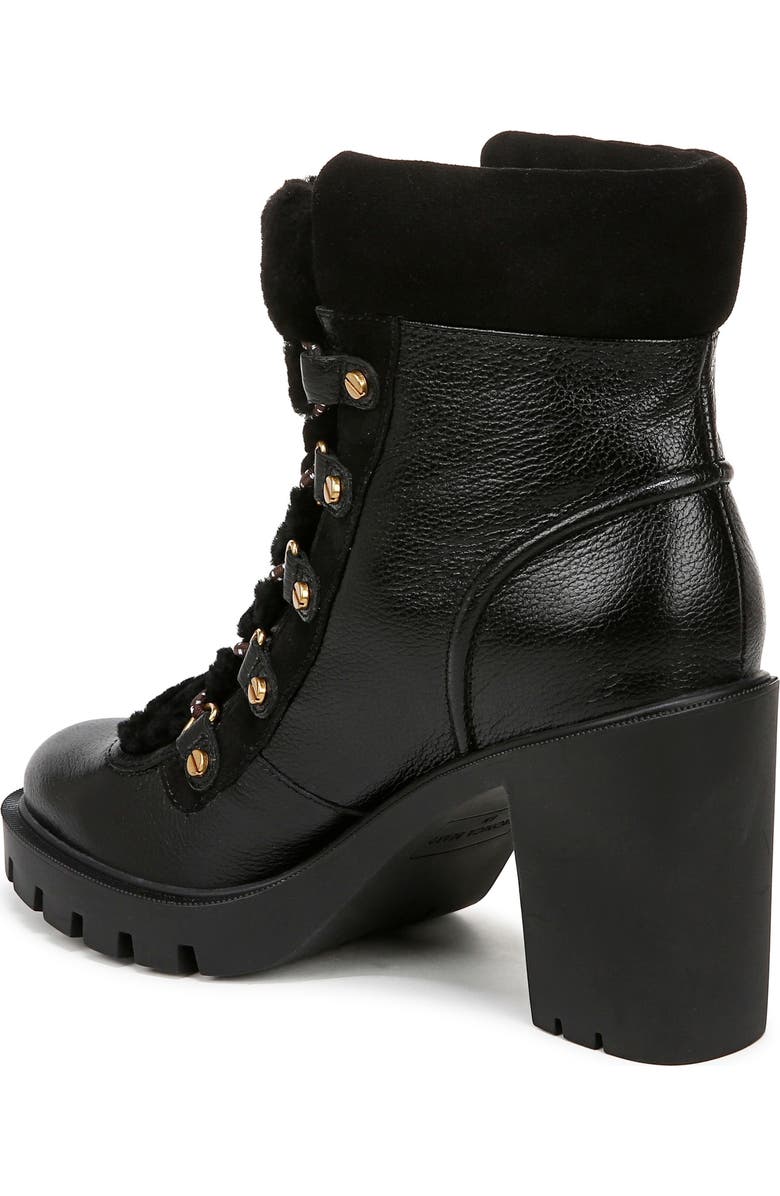 Veronica Beard Reece 2 Faux Fur Platform Bootie, Alternate, color, Black