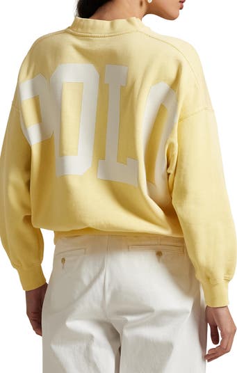 Oversize Logo Graphic Sweatshirt