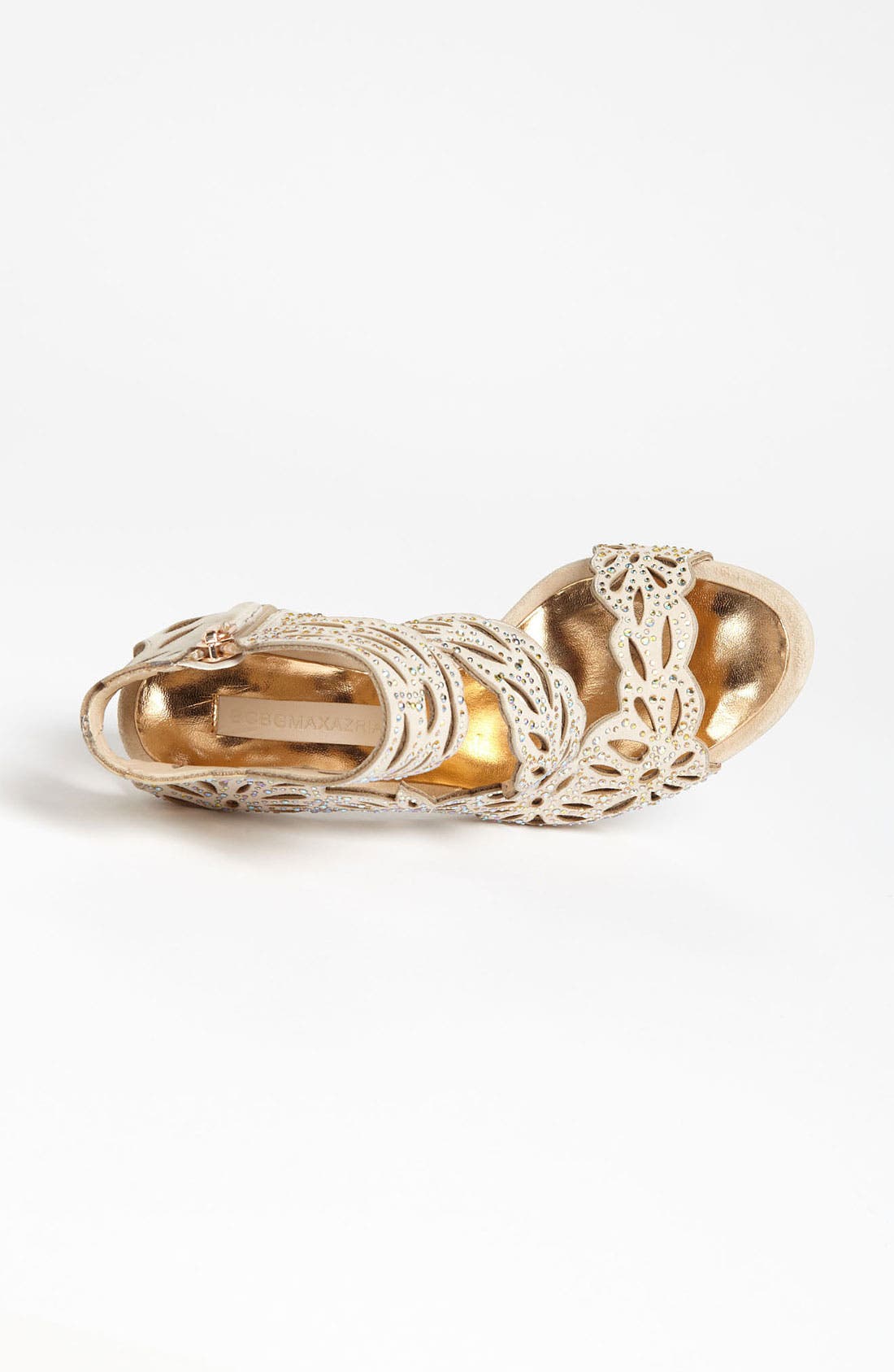 'Faricia' Sandal, Alternate, color, POWDER IRRIDESCENT