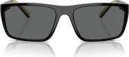 Scuderia Ferrari 59mm Rectangular Sunglasses