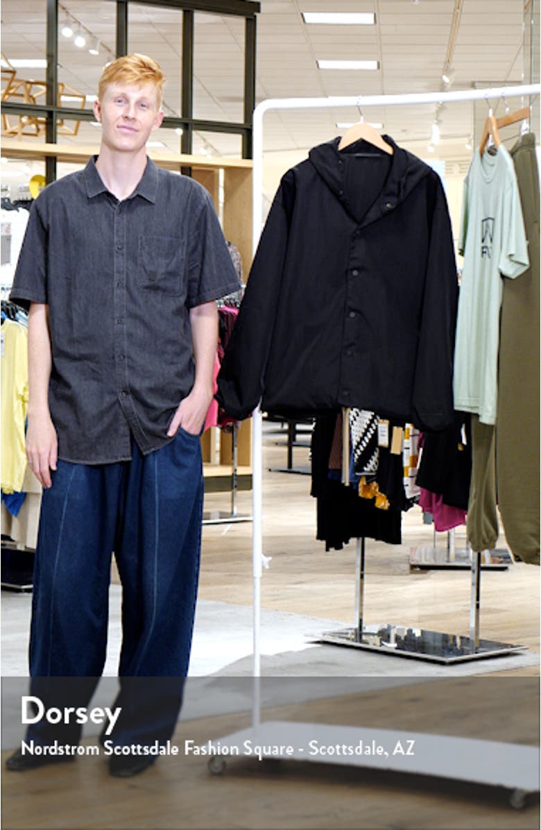 Gender Inclusive Embroidered Logo Textured Nylon Coach's Jacket, sales video thumbnail