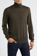 BOSS Musso Virgin Wool Turtleneck Sweater