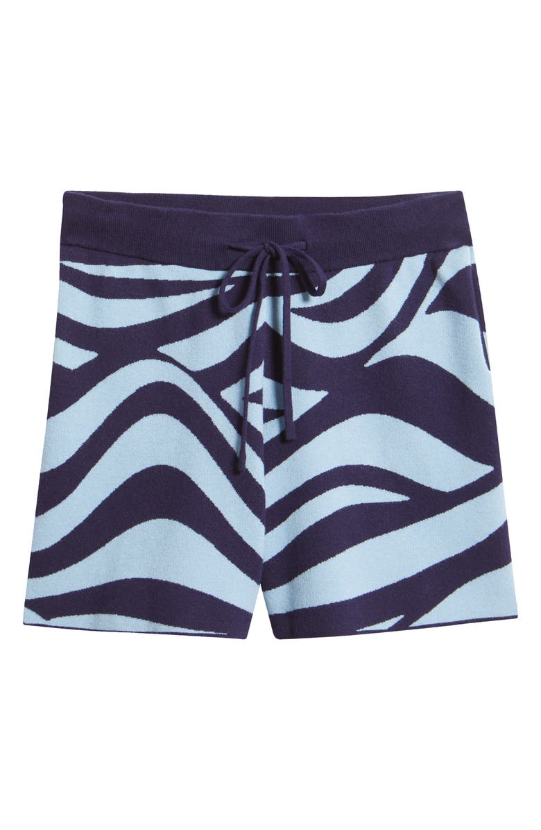 MAVRANS Wave Knit Shorts, Alternate, color, Blue