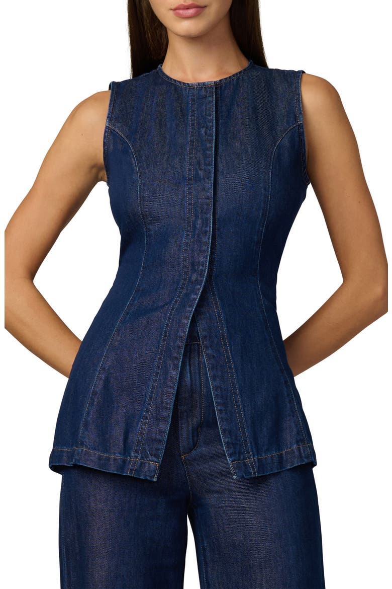 The Seamed Sleeveless Tunic, Main, color, HONOR
