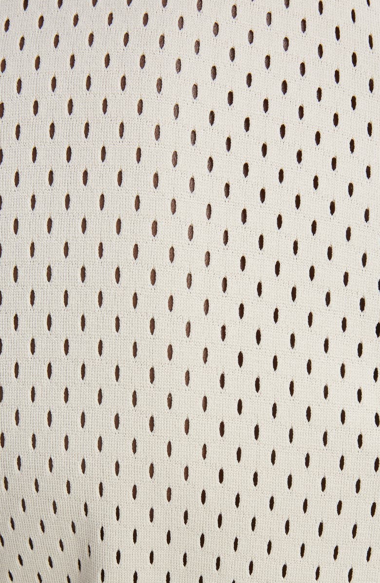 Rick Owens x Champion Pentagram Embroidered Mesh T-Shirt, Alternate, color, 