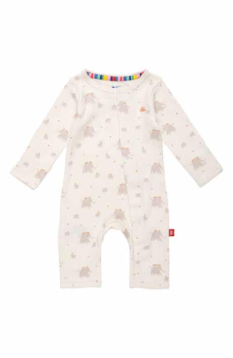 Little Peanut Organic Cotton Magnetic Coverall