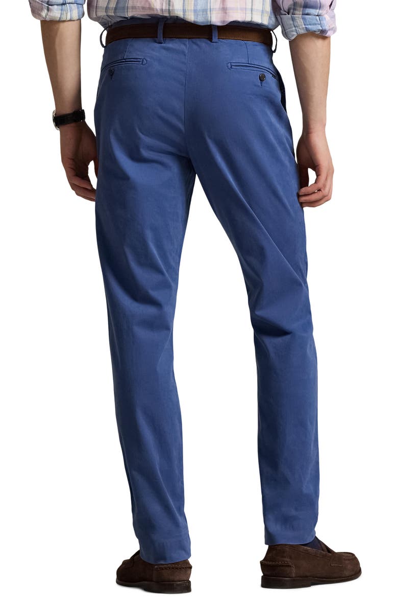 Polo Ralph Lauren Jarrett Slim Fit Sateen Pants, Alternate, color, Blue