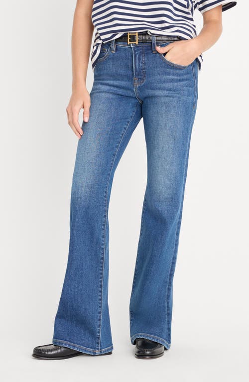 Good American Good Low Rise Bootcut Jeans In Blue