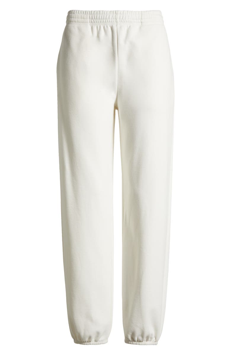 Beyond Yoga On the Go Cotton Blend Joggers, Alternate, color, Fresh Snow