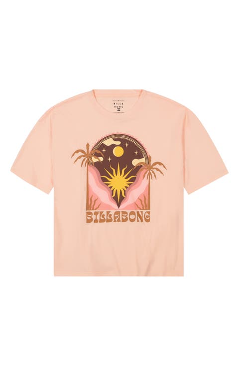 Kids' Into the Night Oversize Cotton T-Shirt (Little Kid & Big Kid)