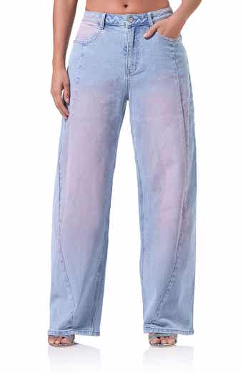 AFRM Archer High Waist Barrel Leg Jeans