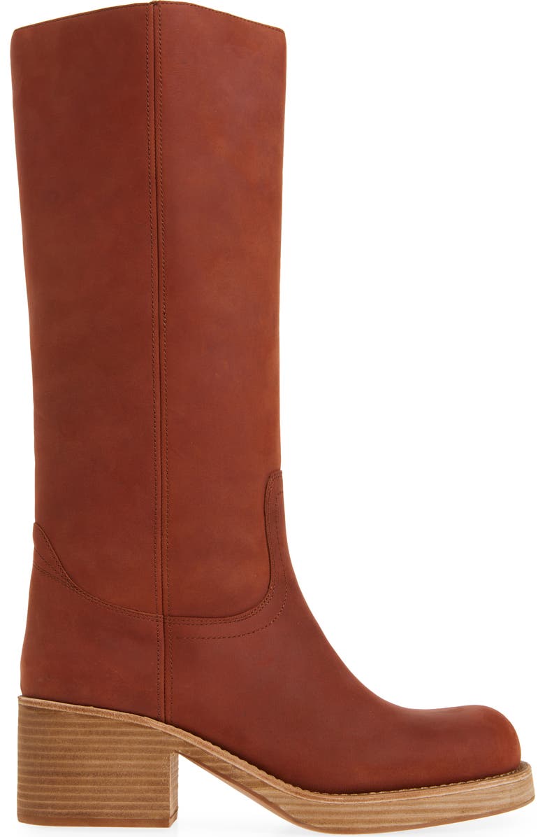 Jeffrey Campbell Reflect Platform Boot, Alternate, color, Rust