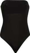 Alice + Olivia Bandeau Strapless Bodysuit