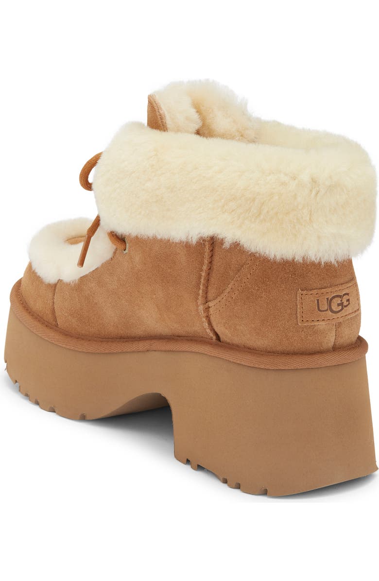 UGG<sup>®</sup> Esmee Genuine Shearling Detail Lace-Up Boot, Alternate, color,