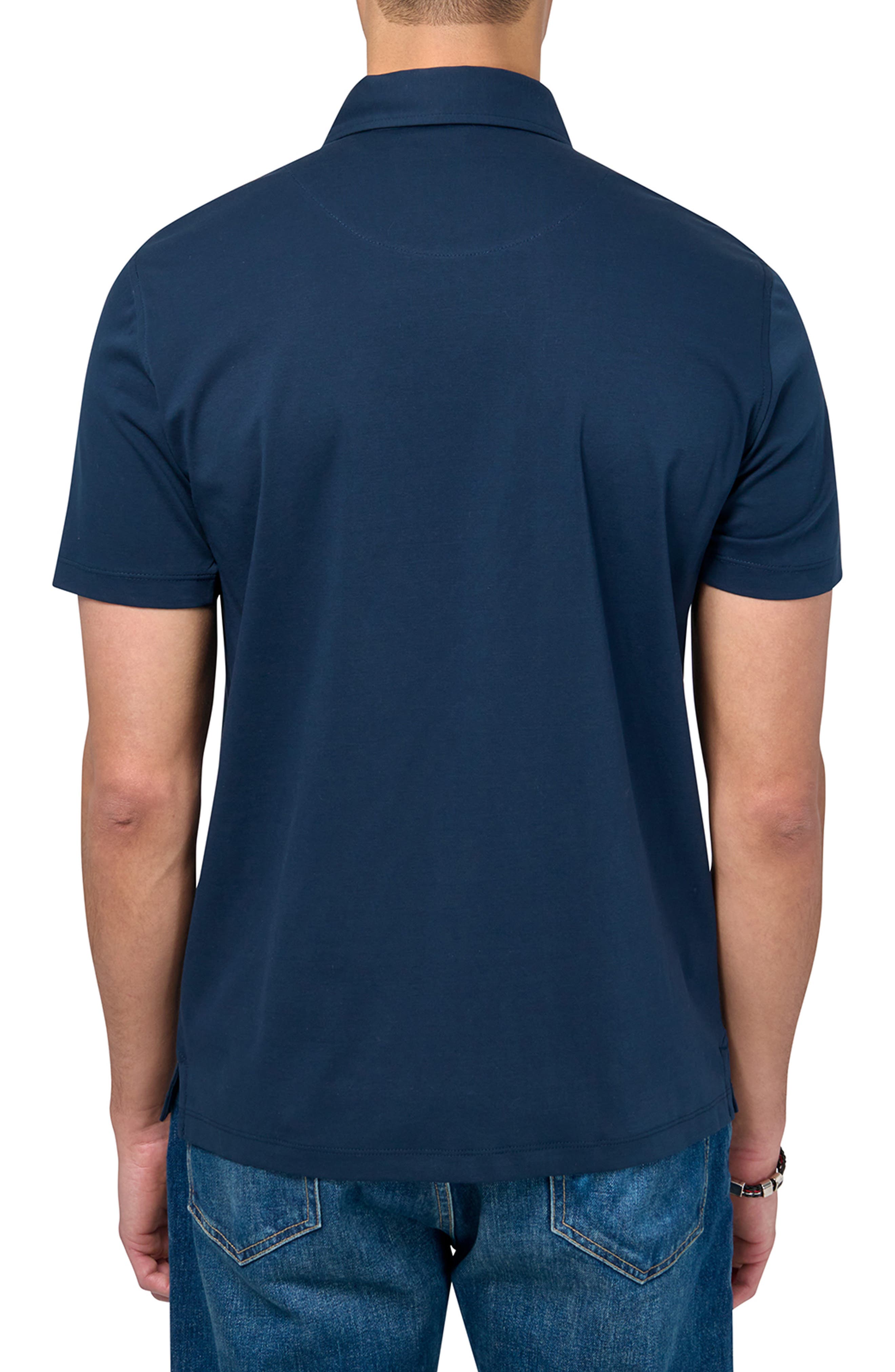 Slim Fit Solid Short Sleeve Polo - image 4