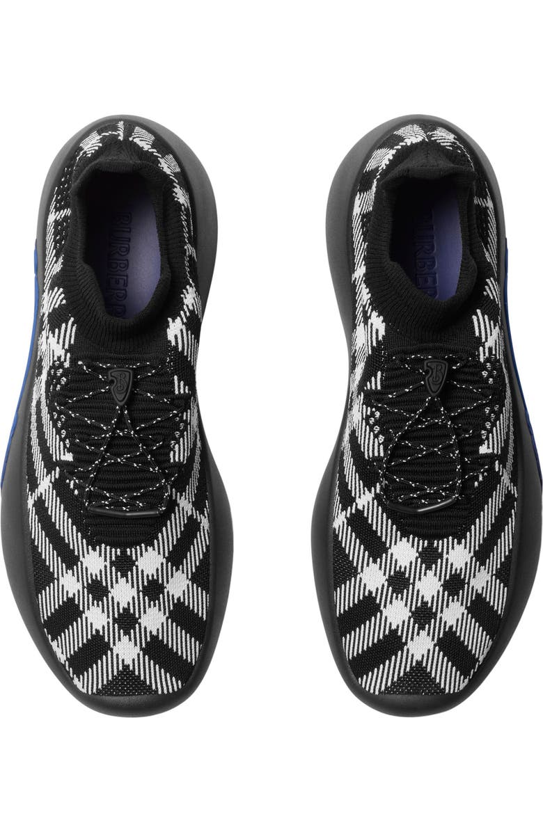 Burberry Neptune Check Sneaker, Alternate, color, Eclipse Checkered