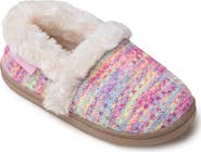 Minnetonka Kids' Daina Faux Fur Lined Slipper
