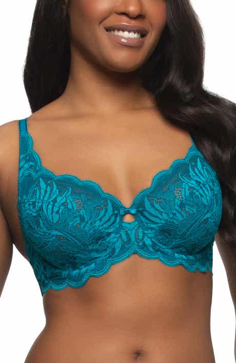Felina Peridot Lace Unlined Underwire Bra