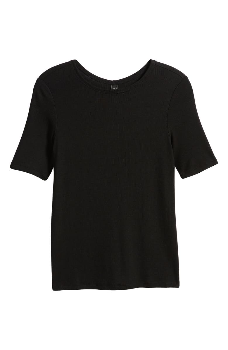 AG Jane Fitted Crewneck T-Shirt, Alternate, color,