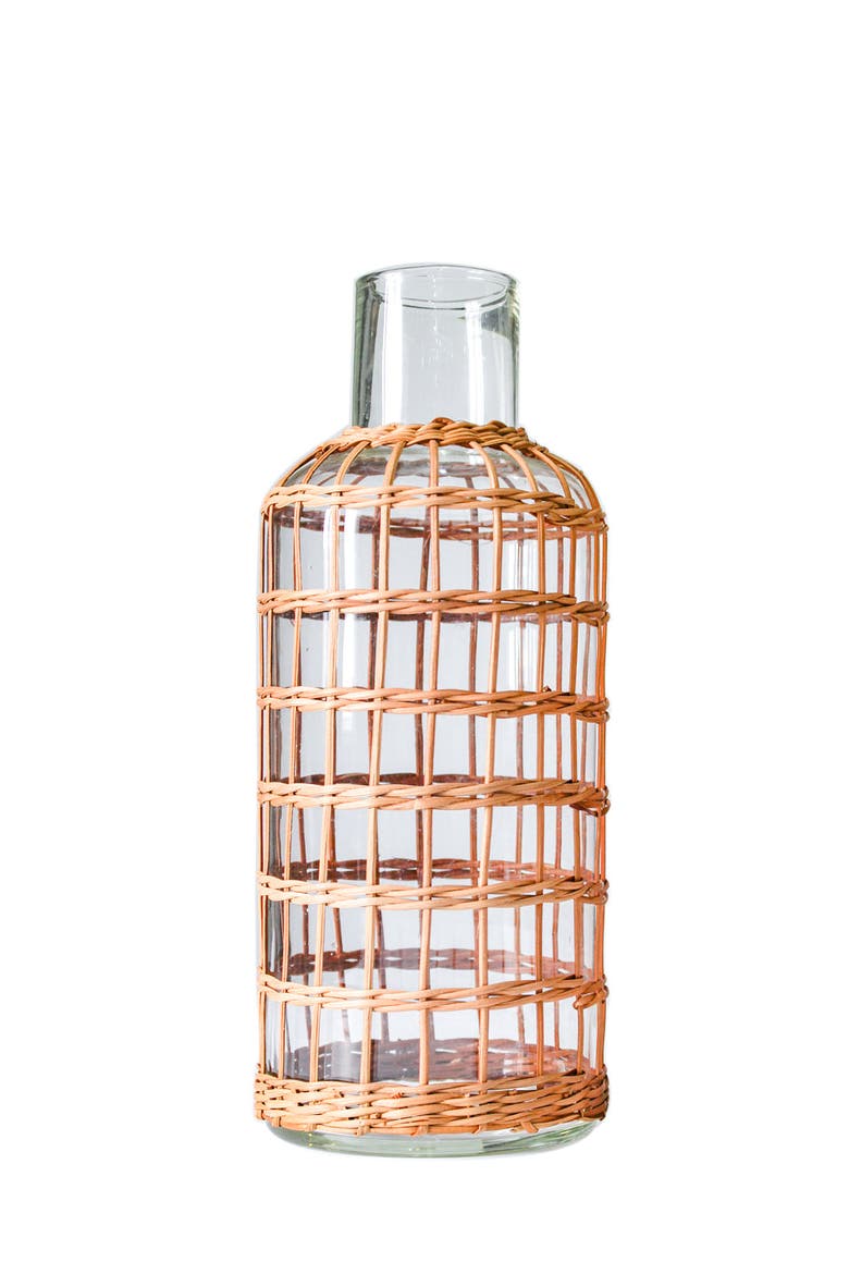 Seagrass Rattan Vase, Alternate, color, Natural - Medium