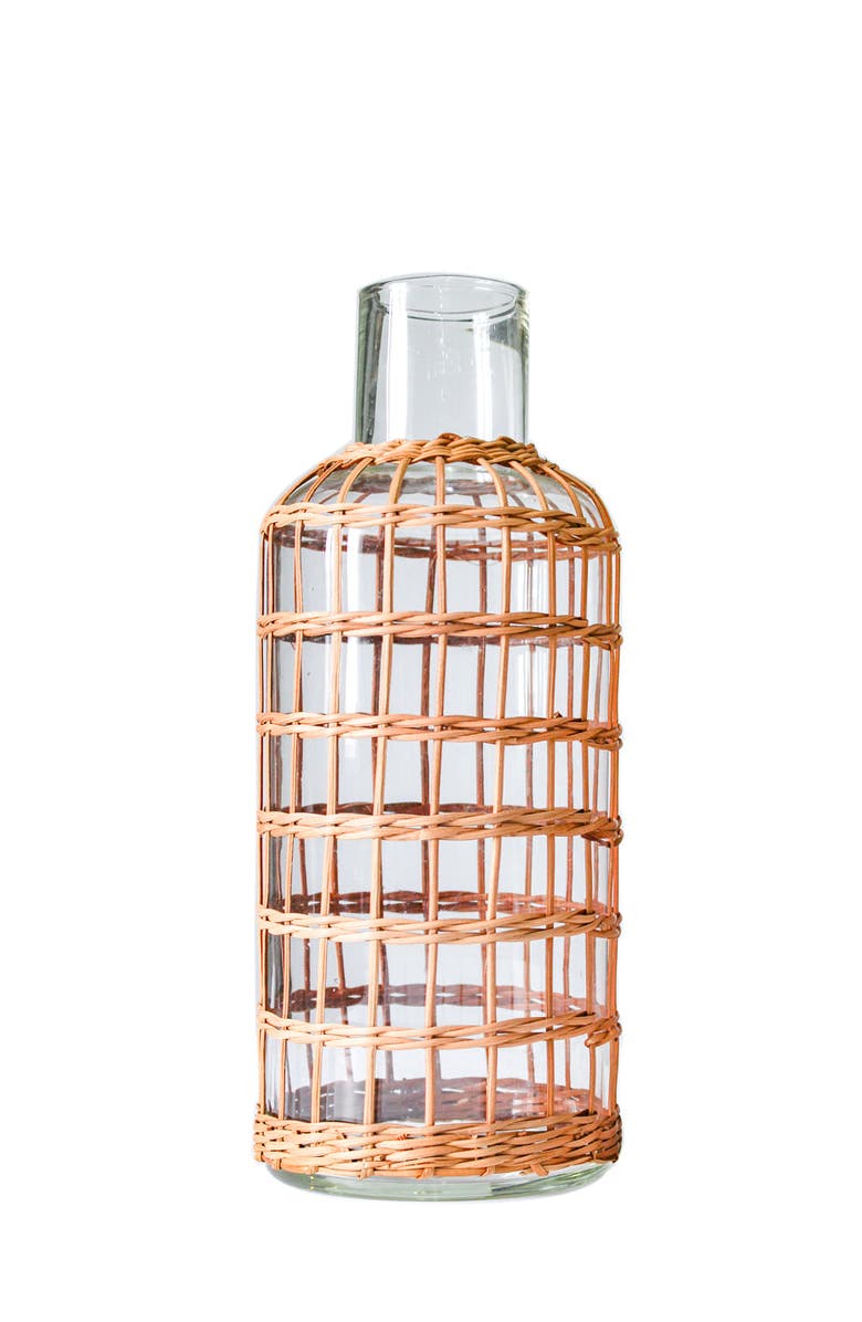 Be Home Seagrass Rattan Vase, Alternate, color, Natural - Medium