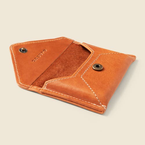 Casupo Mini Envelope Wallet With Rfid Protection In Orange
