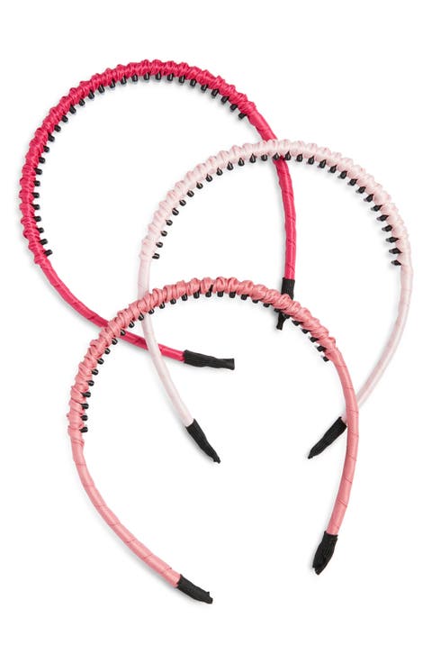 Assorted 3-Pack Comb Headbands
