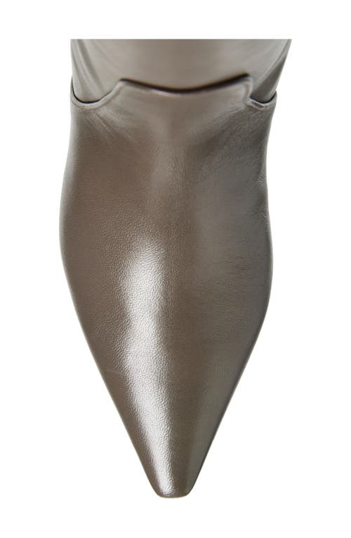 Stuart Weitzman 50mm Naomi Suede Pointed-toe Knee-high Boots In Multi