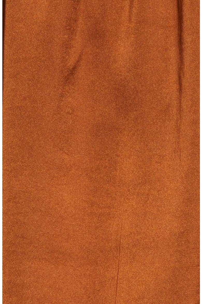 Rumple Satin Blouse, Alternate, color, RICH TOFFEE