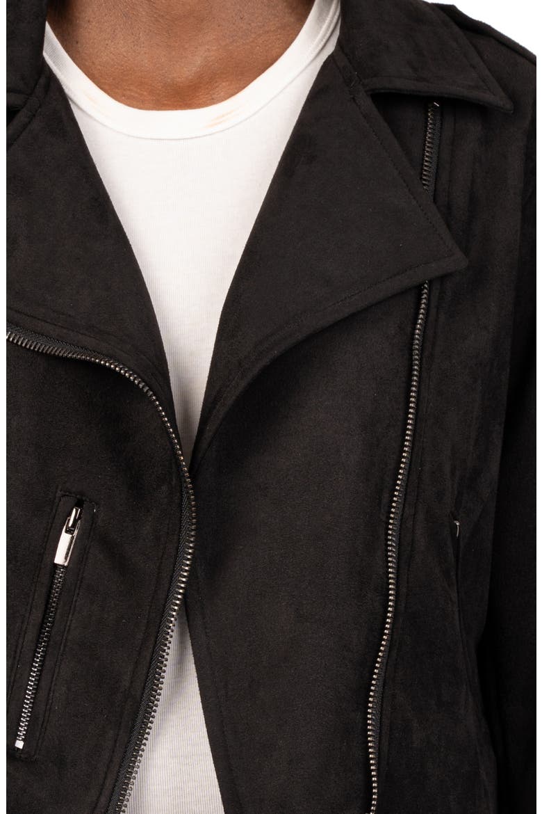 Jackie Moto Jacket, Alternate, color, BLACK