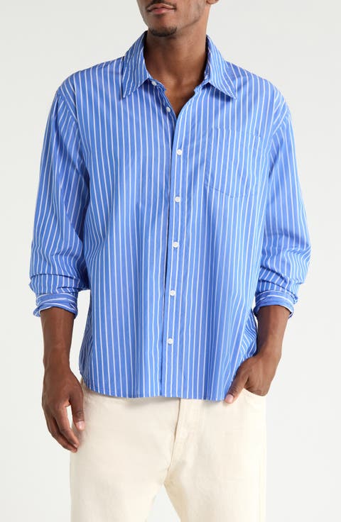 Berg Stripe Button-Up Shirt