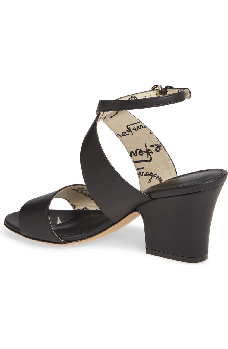 FERRAGAMO Salvatore Ferragamo Sheena Cross Strap Sandal, Alternate, color,